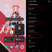 Globalna wersja Nubia REDMAGIC 7 telefon do gier 6.8 ''165Hz AMOLED Snapdragon 8 Gen 1 Octa Core 64MP kamera czerwona magia 7 telefony komórkowe 5